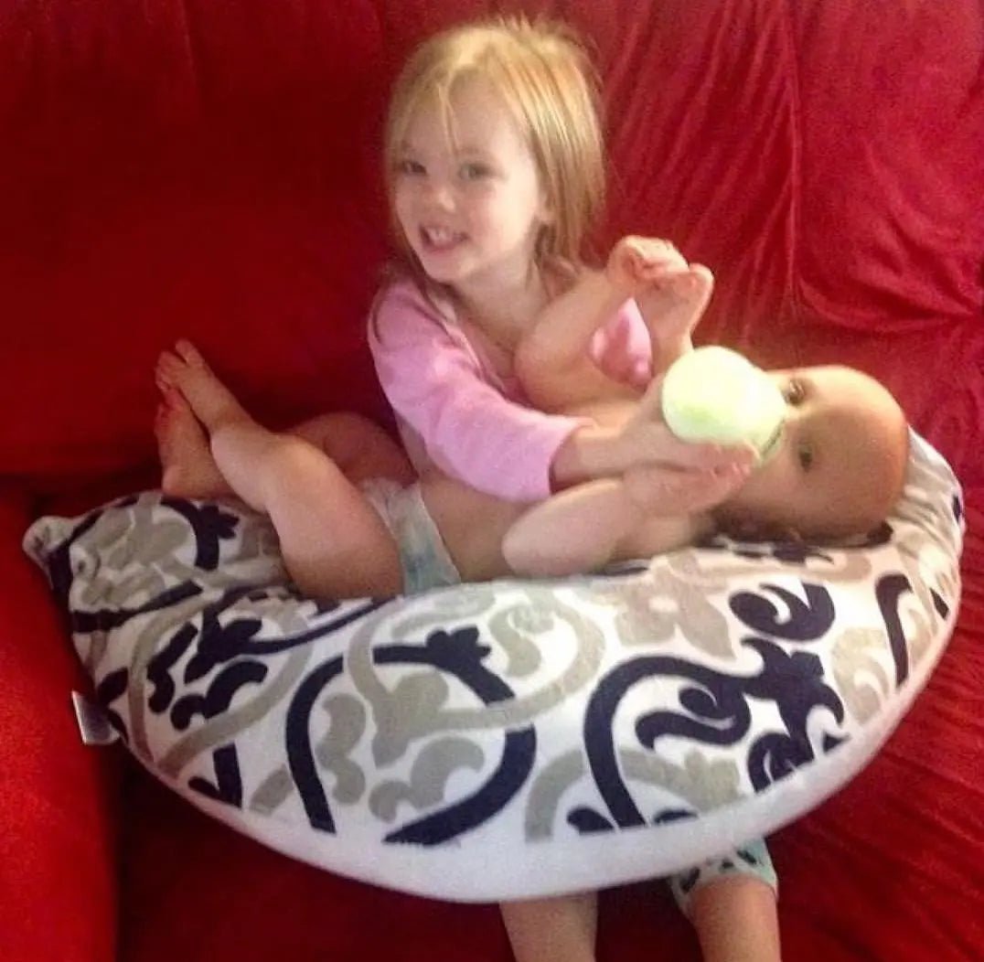 Luna Lullaby Luna Lullaby Nursing Pillow Cover Removable Minky Dig It - Everetts Place Boutique - 