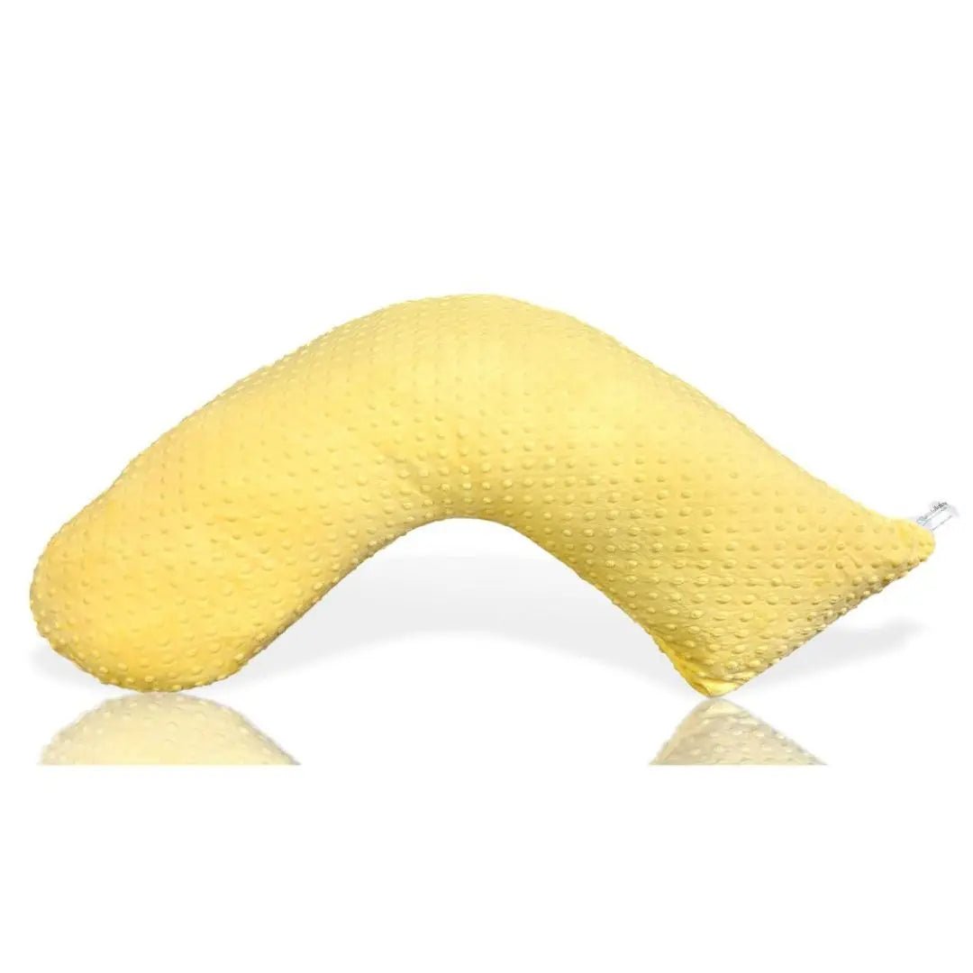Luna Lullaby Luna Lullaby Nursing Pillow Cover Yellow Dot Soft Minky - Everetts Place Boutique - 