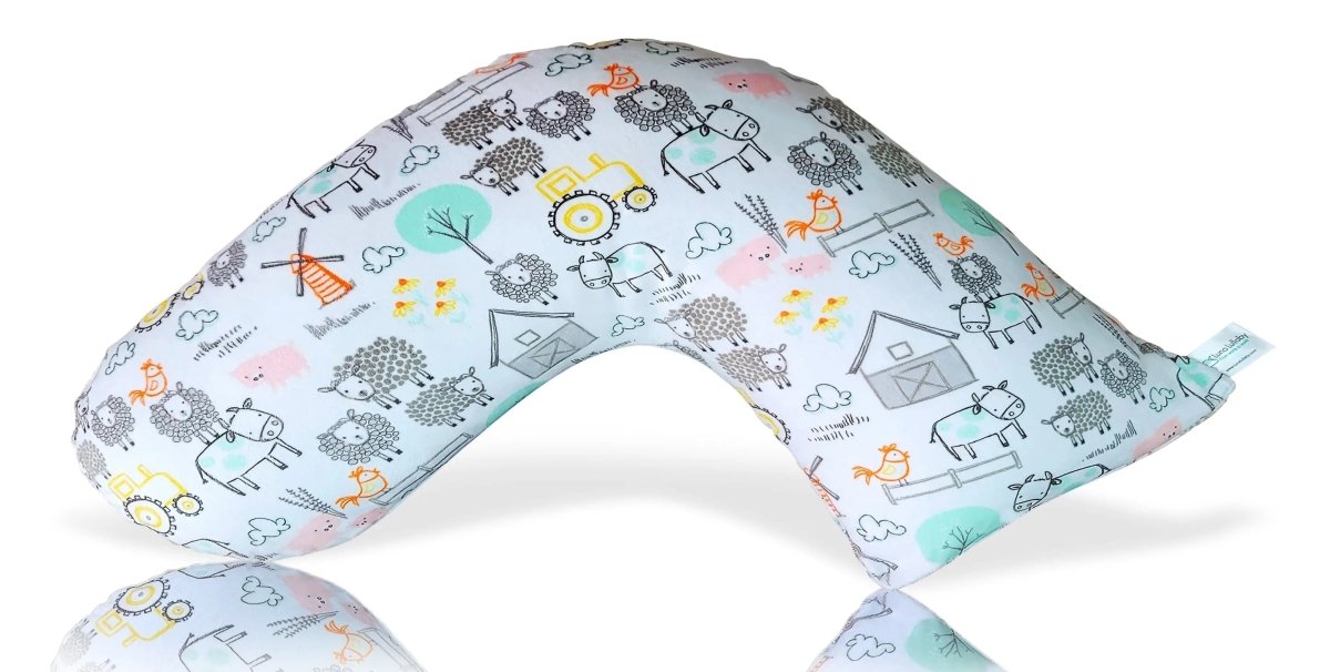 Luna Lullaby Luna Lullaby Nursing Pillow for Baby Farm Friends Nursery - Everetts Place Boutique - 