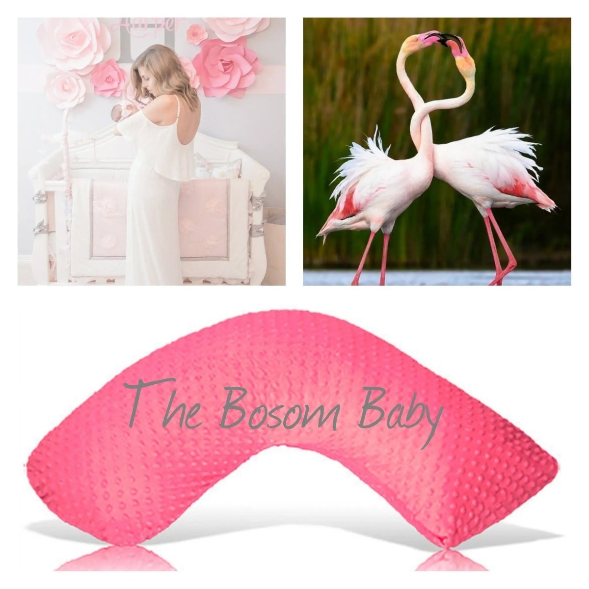 Luna Lullaby Luna Lullaby Nursing Pillow Fuchsia Dot Award Winning - Everetts Place Boutique - 