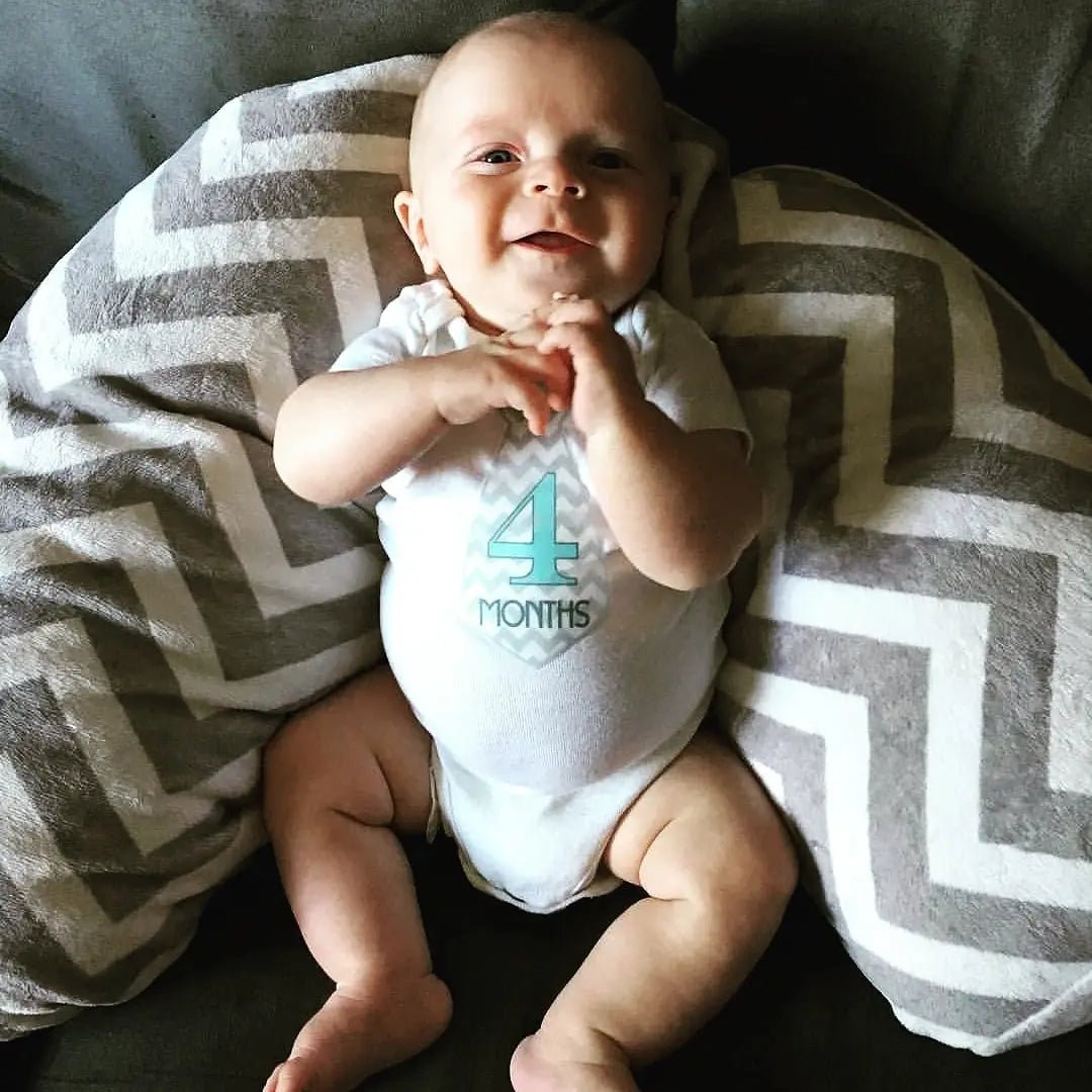 Luna Lullaby Luna Lullaby Nursing Pillow Grey And White Buffalo Check - Everetts Place Boutique - 