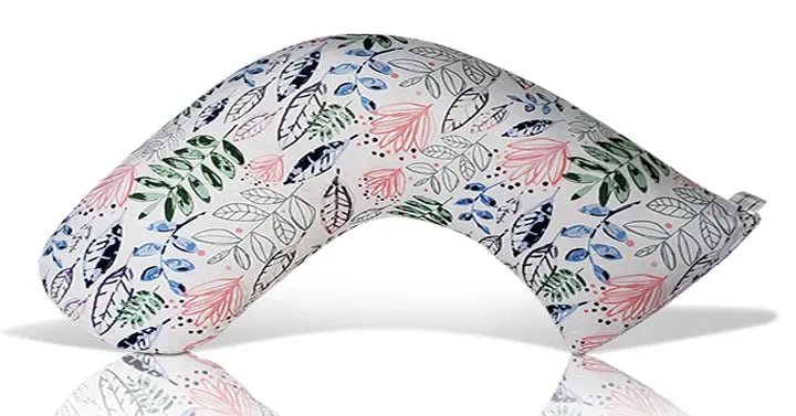 Luna Lullaby Luna Lullaby Nursing Pillow Modern Leaf Deluxe Comfort - Everetts Place Boutique - 