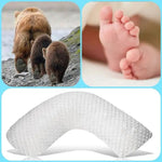 Luna Lullaby Luna Lullaby Nursing Pillow White Dot Baby Support Comfort - Everetts Place Boutique - 