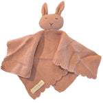 Luna Lullaby Luna Lullaby Snuggle Lovie Bunny Bear Medium Pink Lovey - Everetts Place Boutique - 