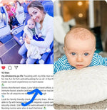 Luna Lullaby Luna Lullaby Travel Pillow Ivory Dot For Moms On The Go - Everetts Place Boutique - 