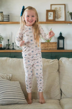 Little Joy Co. Luna Moths 2pc Bamboo Pajamas - 