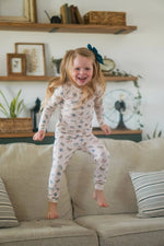Little Joy Co. Luna Moths 2pc Bamboo Pajamas - 