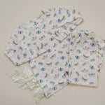 Little Joy Co. Luna Moths 2pc Bamboo Pajamas - 
