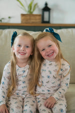 Luna Moths 2pc Bamboo Pajamas - Happiness, Child, Smile, Nightwear, Baby & Toddler Clothing | Everetts Place
