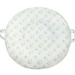 Goosewaddle® | Newborn Baby Blankets Toys Teethers Bibs & More Lunar Gray Floor Cushion with Comfort Support for Children 12 Months and Older - Baby & Toddler > Baby Toys & Activity Equipment > Play Mats & Gyms > Play Mats Round Floor Cushion