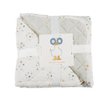 Goosewaddle® | Newborn Baby Blankets Toys Teethers Bibs & More Lunar Play Mat with Cushioned Safety Features