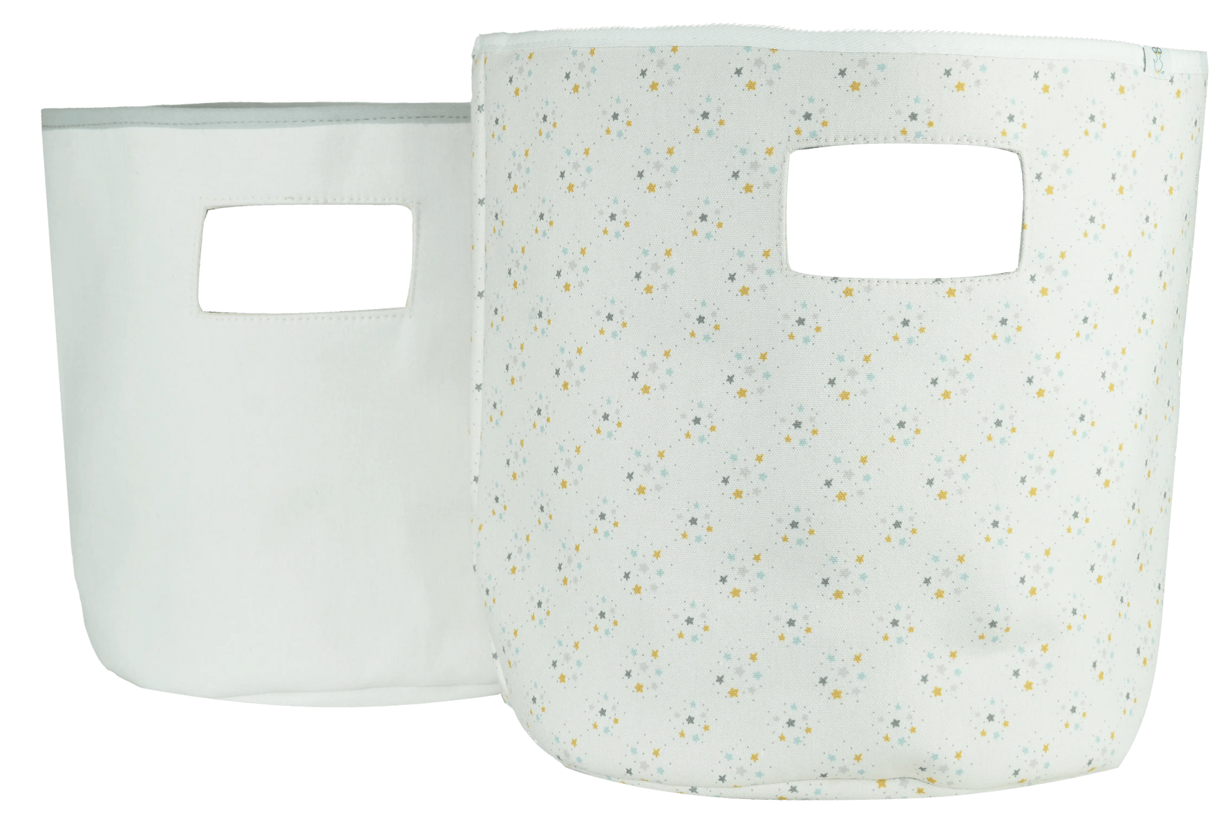 Goosewaddle® | Newborn Baby Blankets Toys Teethers Bibs & More Lunar Soft Storage 2 Pack - 