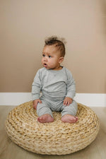 Little Joy Co. Lux Bamboo Terry Crewneck Sweatshirt With Stretch Comfort - Everetts Place Boutique - 