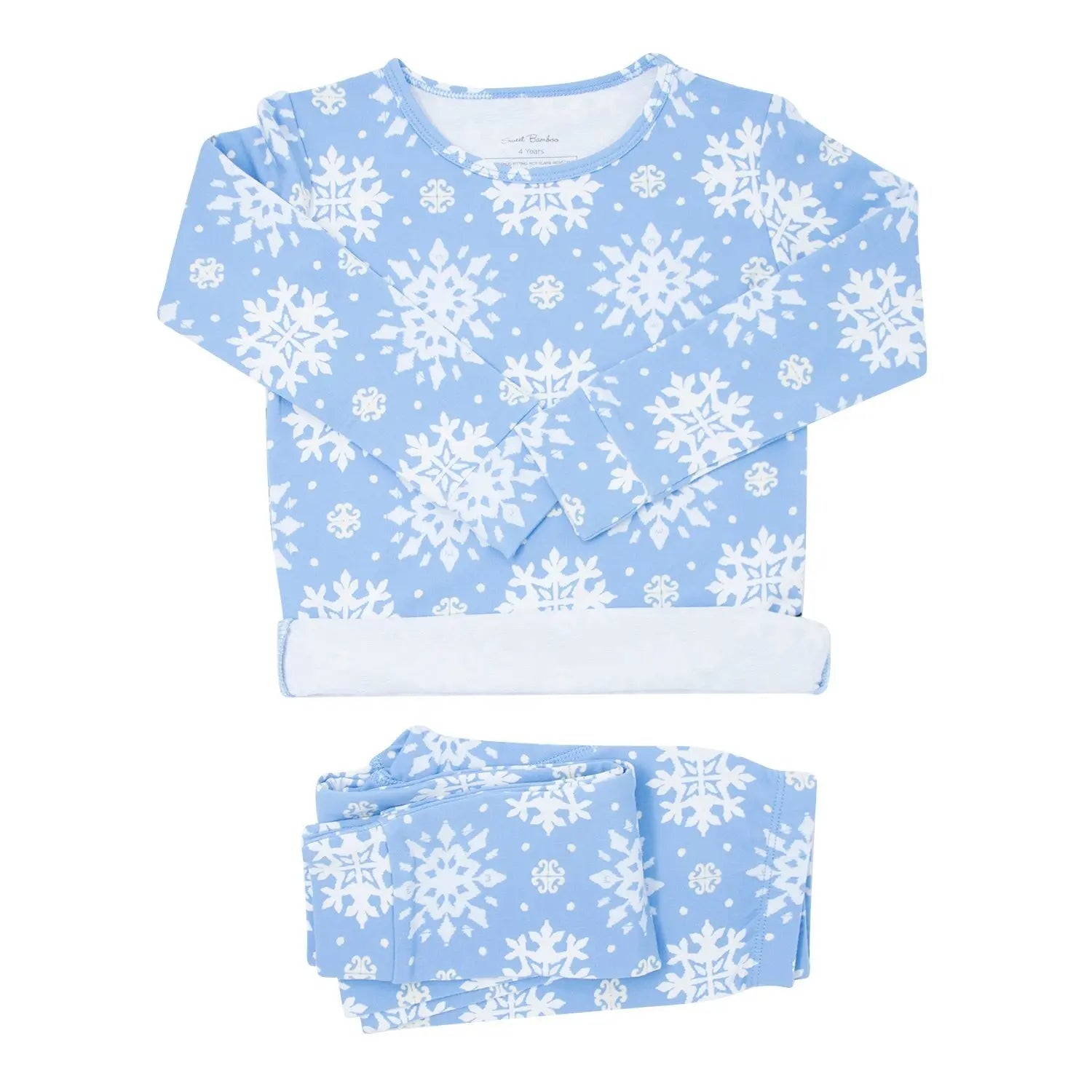 Luxaboo Big Kid Pajama Soft Cotton French Terry Sleepwear for Comfort and Warmth Sweet Bamboo