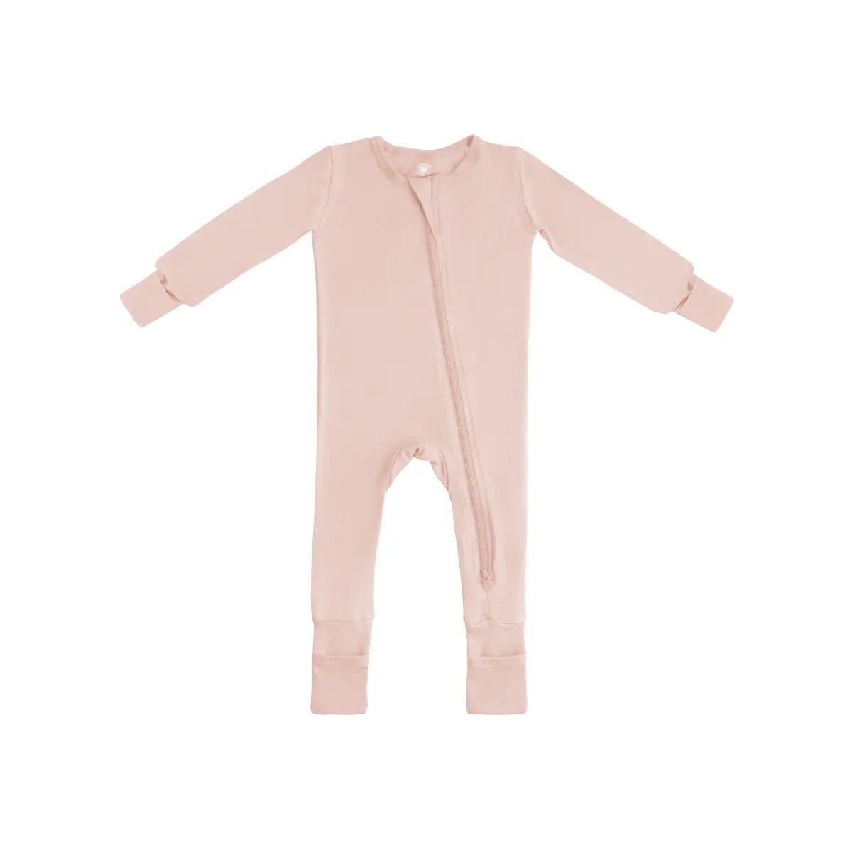 Dreamland Baby LuxeWeave Baby Bamboo Pajamas with DreamCuffs for Ultimate Sleep Comfort - 