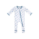 Dreamland Baby LuxeWeave Baby Bamboo Pajamas with DreamCuffs for Ultimate Sleep Comfort - 