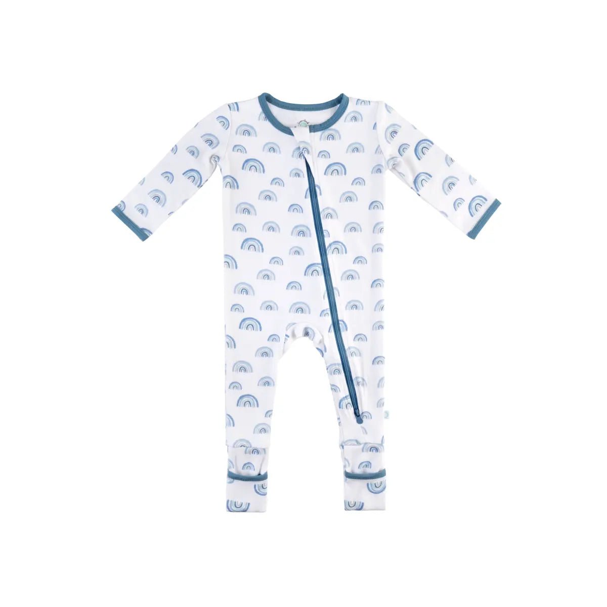 Dreamland Baby LuxeWeave Baby Bamboo Pajamas with DreamCuffs for Ultimate Sleep Comfort - 