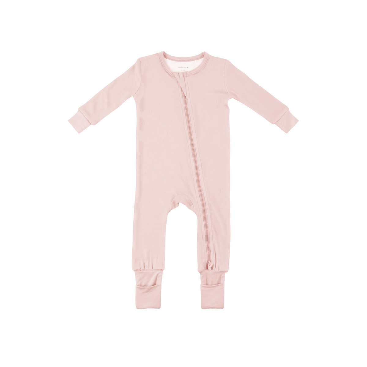 Dreamland Baby LuxeWeave Baby Bamboo Pajamas with DreamCuffs for Ultimate Sleep Comfort - 