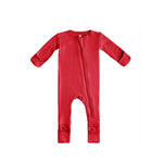 Dreamland Baby LuxeWeave Baby Bamboo Pajamas with DreamCuffs for Ultimate Sleep Comfort - 