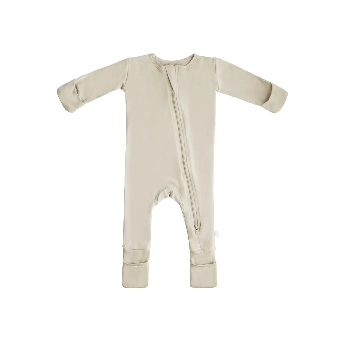 Dreamland Baby LuxeWeave Baby Bamboo Pajamas with DreamCuffs for Ultimate Sleep Comfort - 