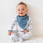 Dreamland Baby LuxeWeave Baby Bamboo Pajamas with DreamCuffs for Ultimate Sleep Comfort - 