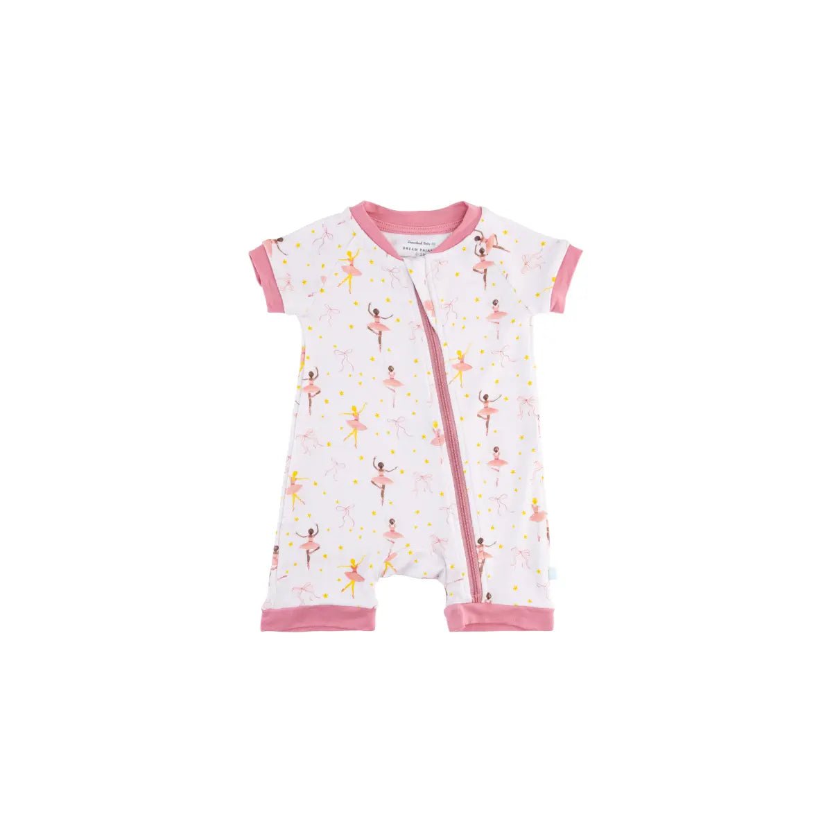LuxeWeave Baby Short Sleeve Bamboo Romper for Softness and Comfort - Everetts Place