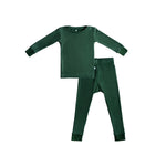 Dreamland Baby LuxeWeave Toddler Bamboo Pajamas with Moisture - Wicking Fabric - 