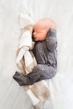 Harp Angel Boutique Luxurious Plush Mini Blanket with Reversible Checker Design for Babies - 