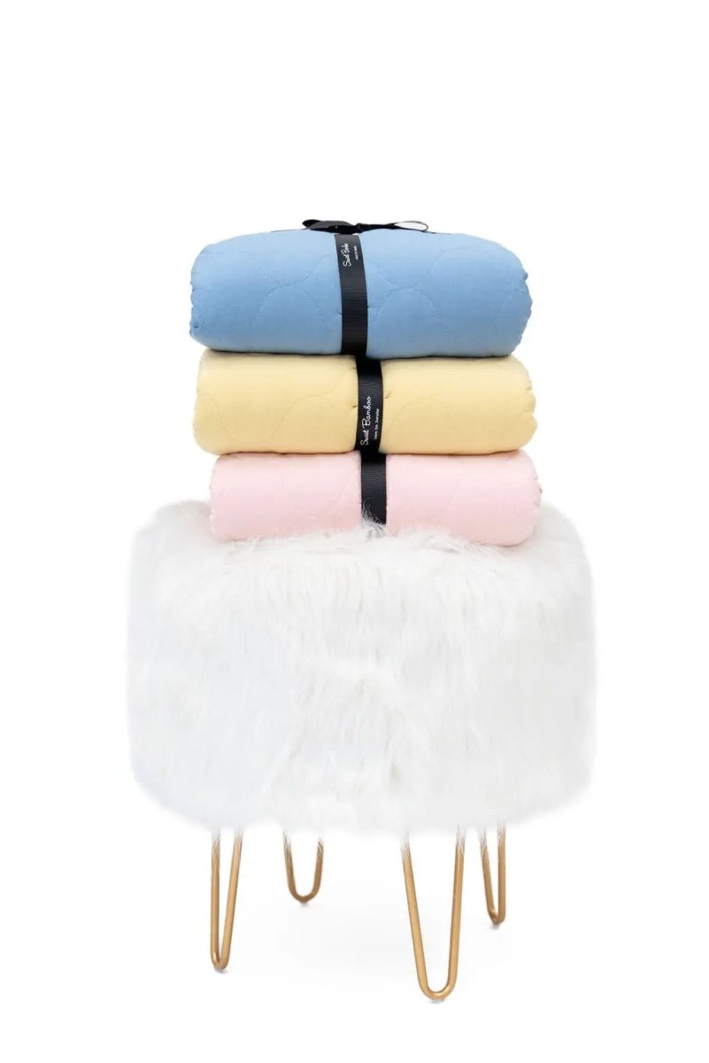 Sweet Bamboo Luxurious Quilted Blanket with Ecolux Fabric for Ultimate Comfort - 