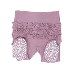 Sweet Bamboo Luxurious Ruffle Footie with 2 Way Zipper for Comfortable Babies - 