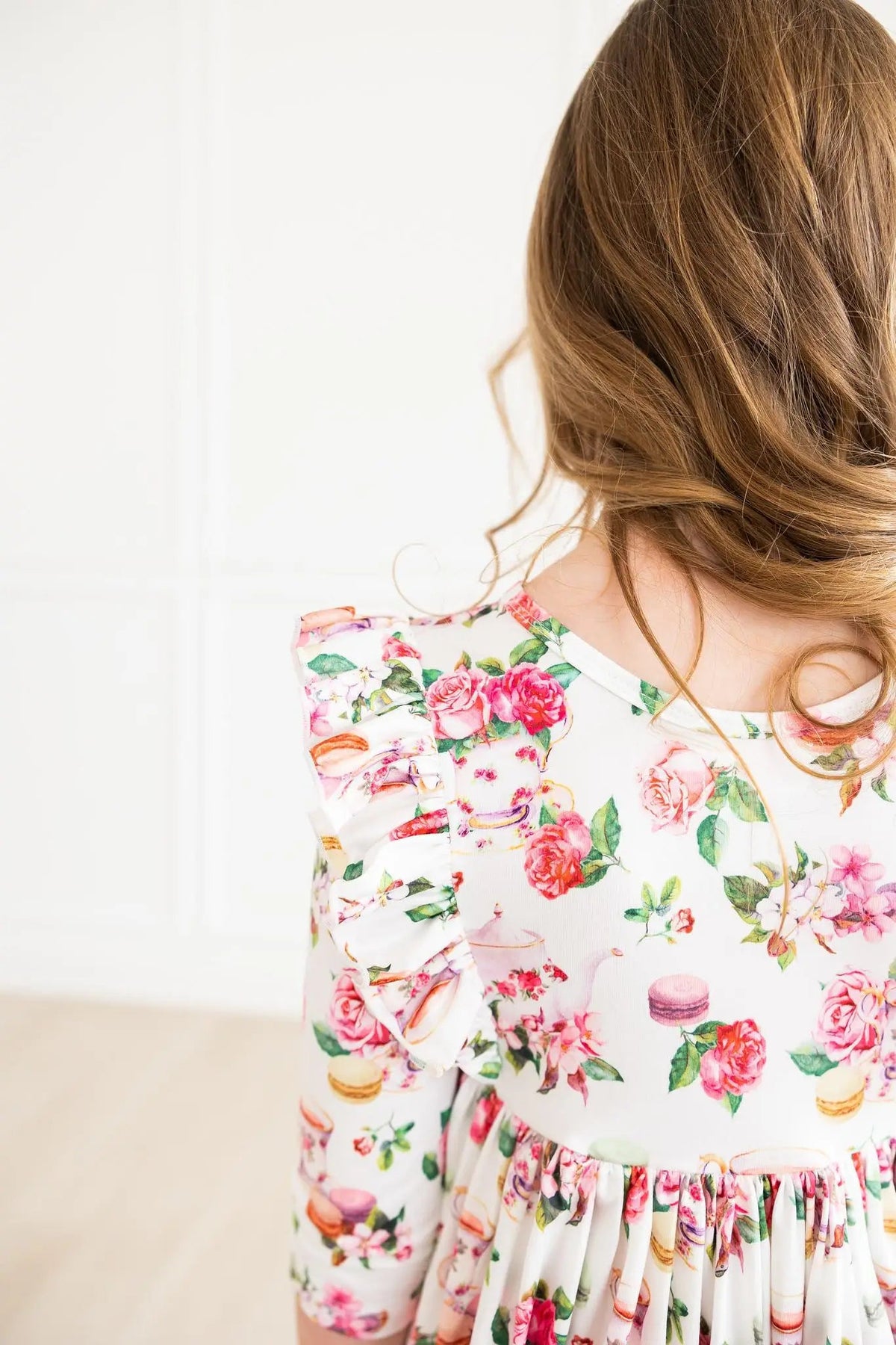 Mila & Rose ® Macarons & Tea Ruffle Twirl Dress - 