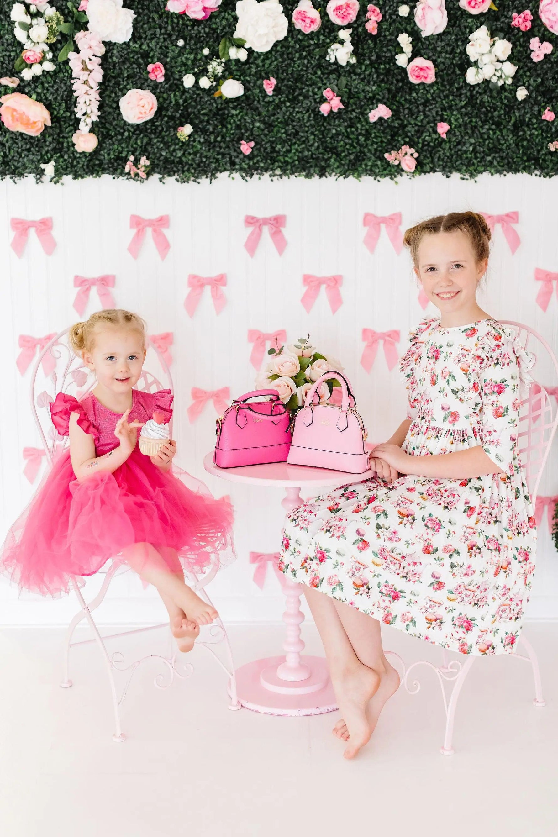 Mila & Rose ® Macarons & Tea Ruffle Twirl Dress - 