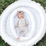 Finn + Emma Macrame Oval Play Mat & Round Play Mat Bundle - 