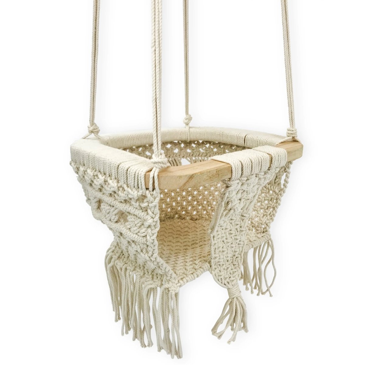 Finn + Emma Macrame Swing 10 Pack Set Handmade in India for Babies - Everetts Place Boutique - 