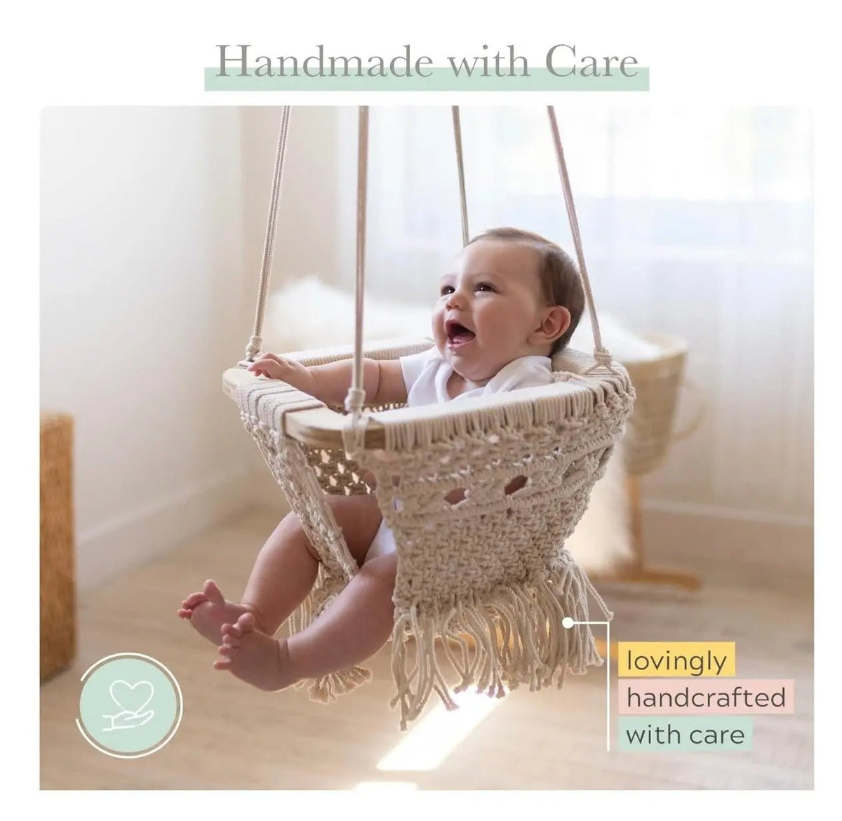 Finn + Emma Macrame Swing - 