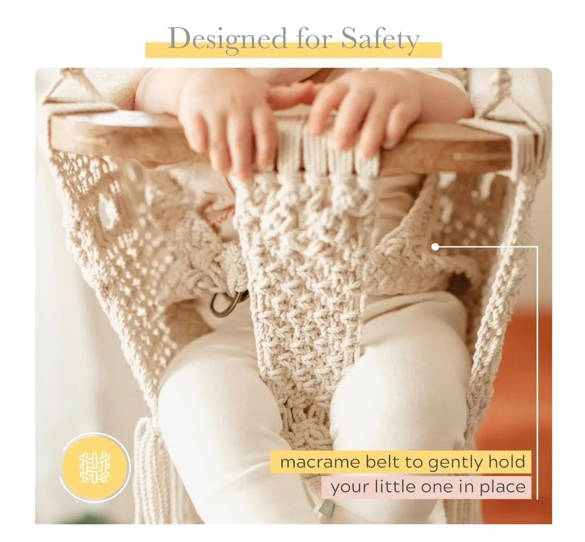 Finn + Emma Macrame Swing - 