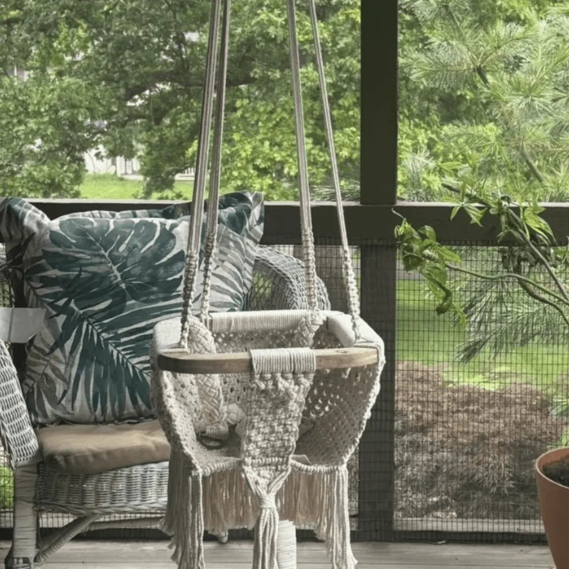 Finn + Emma Macrame Swing - 