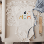 Finn + Emma Macrame Swing & Love Mom Bodysuit Bundle - 