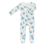 Bestaroo Magical Menorahs Baby Footie With Bamboo Fabric And Two Way Zippers - 