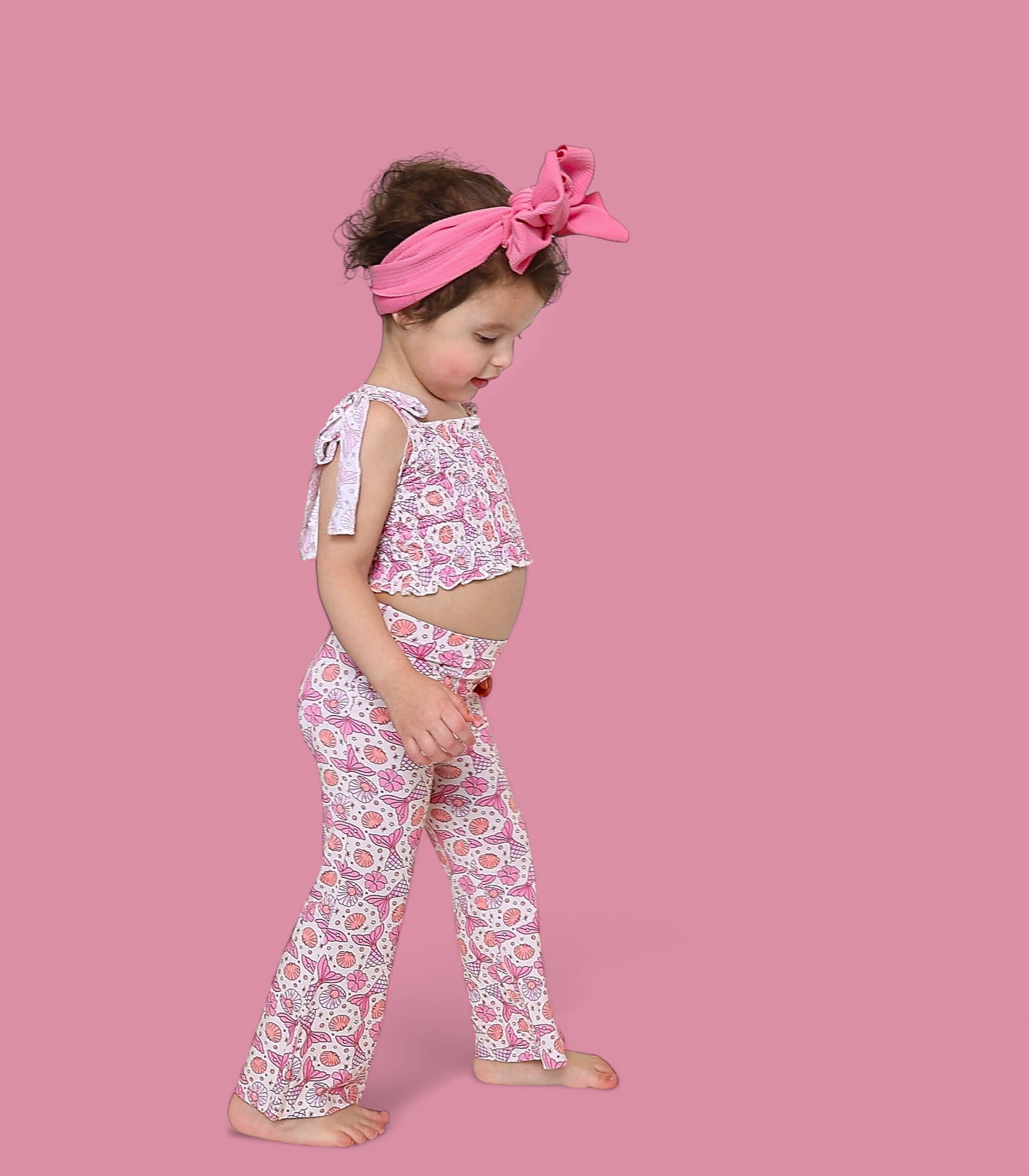 DREAM BIG LITTLE CO MAGICAL MERMAID DREAM SMOCKED FLARE SETEveretts Place