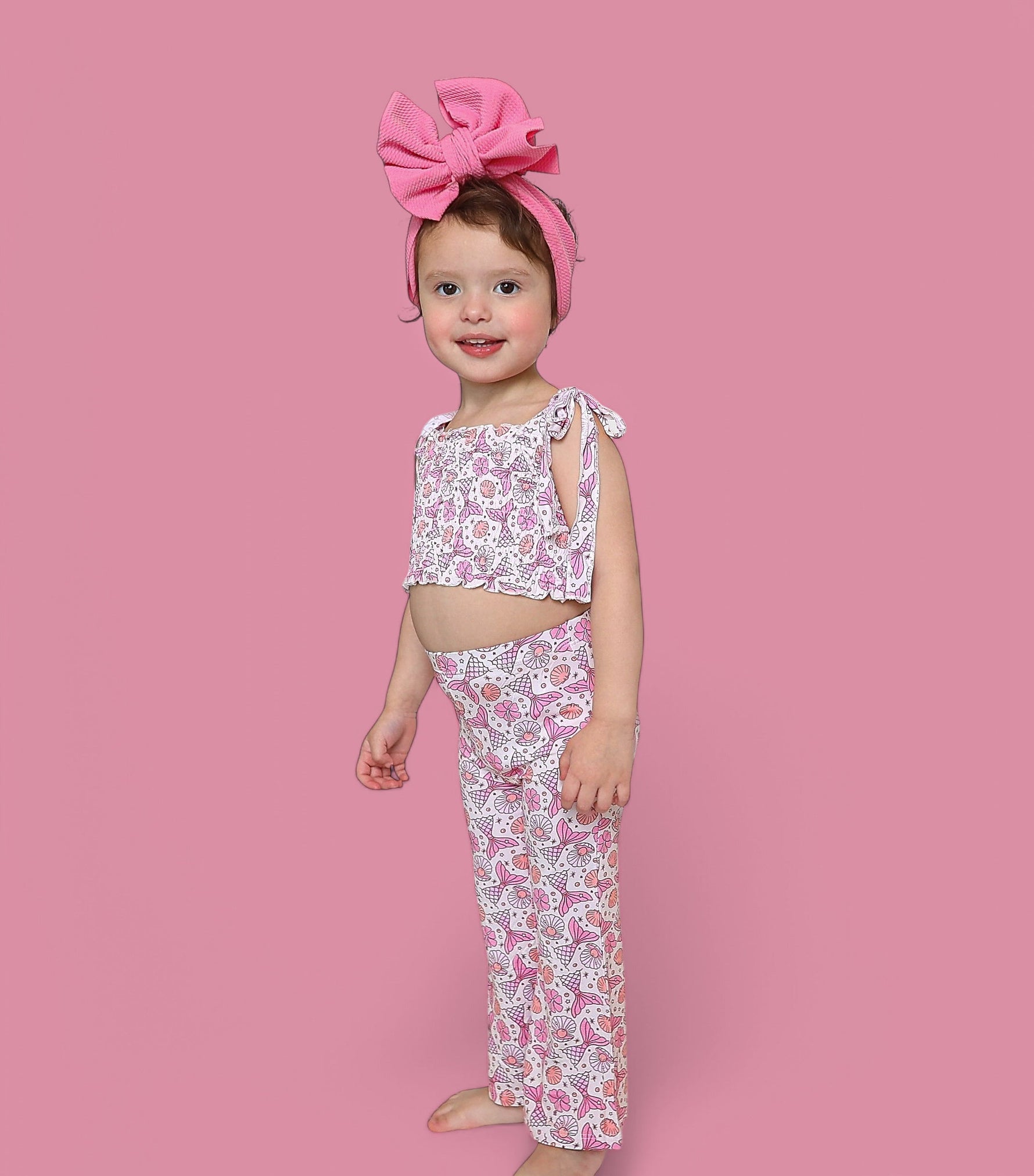 DREAM BIG LITTLE CO MAGICAL MERMAID DREAM SMOCKED FLARE SETEveretts Place