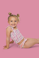 DREAM BIG LITTLE CO MAGICAL MERMAID DREAM SMOCKED TANKINI TWO PIECE SWIM SUITEveretts Place