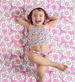 DREAM BIG LITTLE CO MAGICAL MERMAID DREAM SMOCKED TANKINI TWO PIECE SWIM SUITEveretts Place