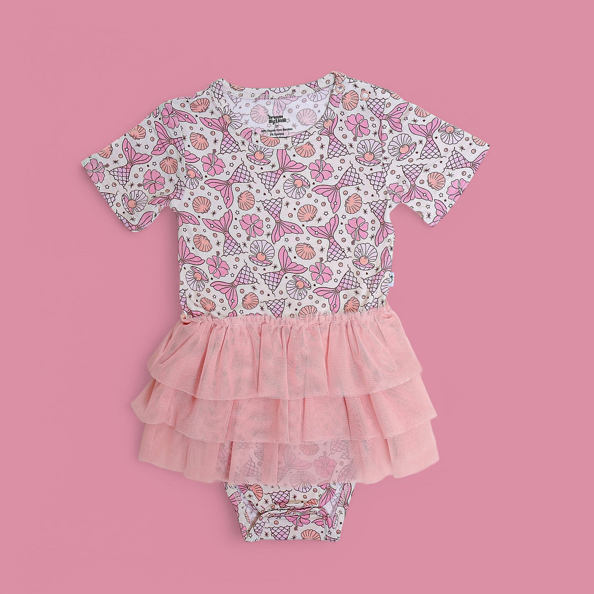 DREAM BIG LITTLE CO MAGICAL MERMAID DREAM TUTU BODYSUIT DRESSEveretts Place