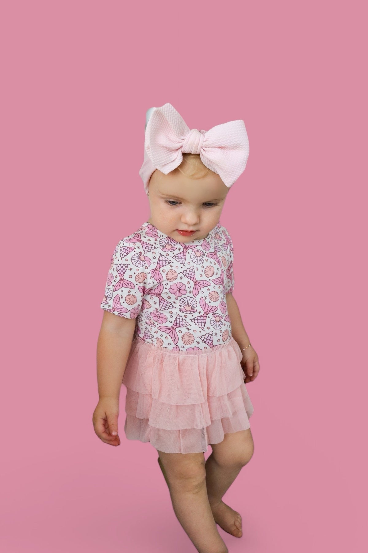 DREAM BIG LITTLE CO MAGICAL MERMAID DREAM TUTU BODYSUIT DRESSEveretts Place