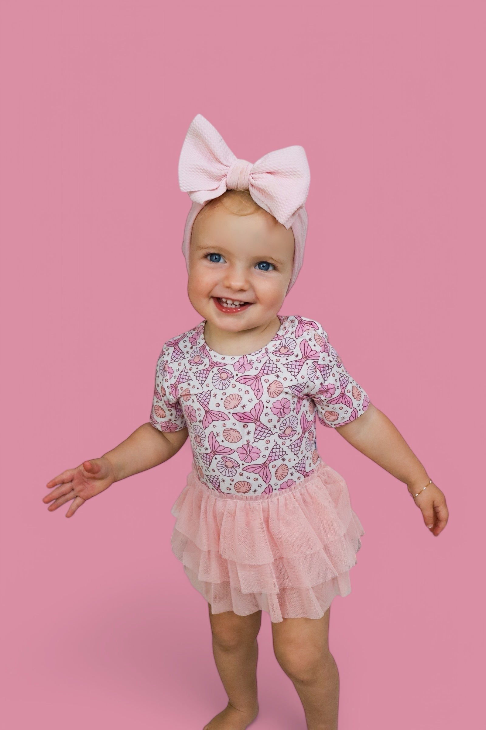 DREAM BIG LITTLE CO MAGICAL MERMAID DREAM TUTU BODYSUIT DRESSEveretts Place