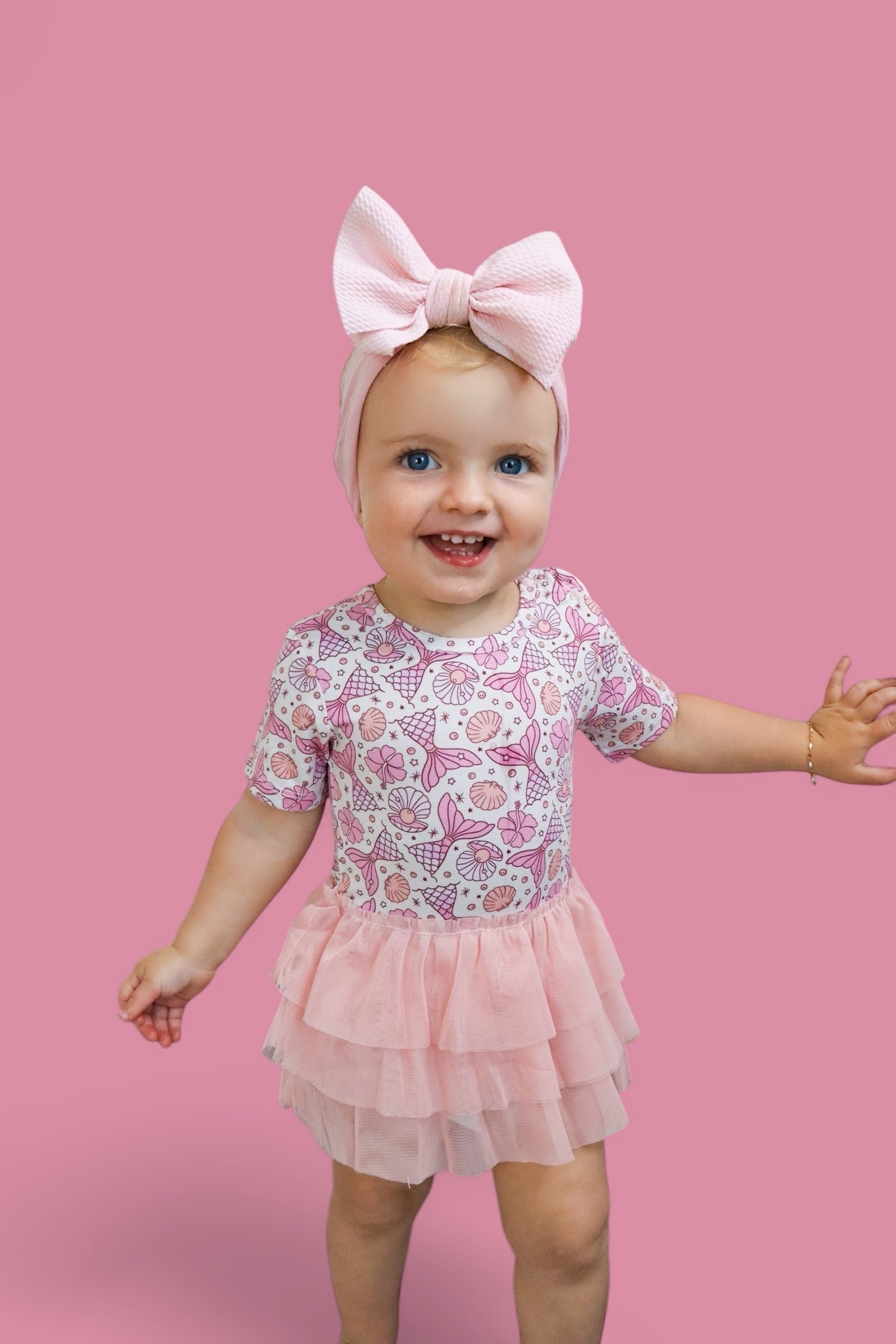 DREAM BIG LITTLE CO MAGICAL MERMAID DREAM TUTU BODYSUIT DRESSEveretts Place