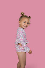 DREAM BIG LITTLE CO MAGICAL MERMAID DREAM TWO - PIECE RASH GUARD RUFFLE SWIM SUITEveretts Place