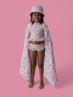 DREAM BIG LITTLE CO MAGICAL MERMAID DREAM TWO - PIECE RASH GUARD RUFFLE SWIM SUITEveretts Place