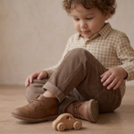 Organic Corduroy Pants - Brown by Makemake Organics